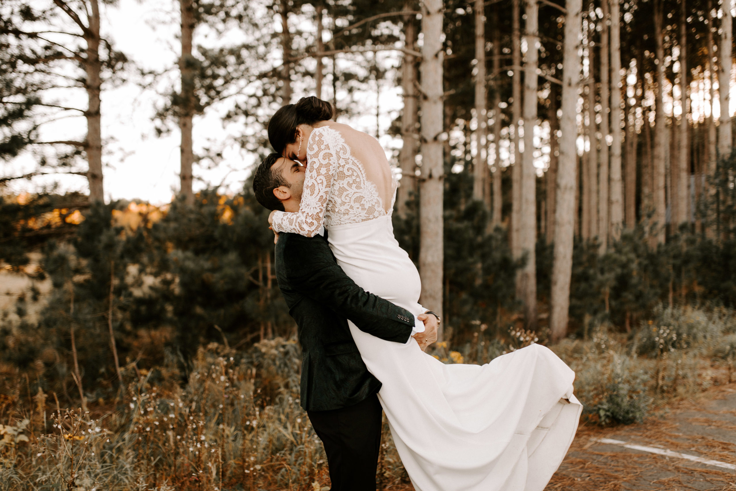pinewood fall wedding blog header